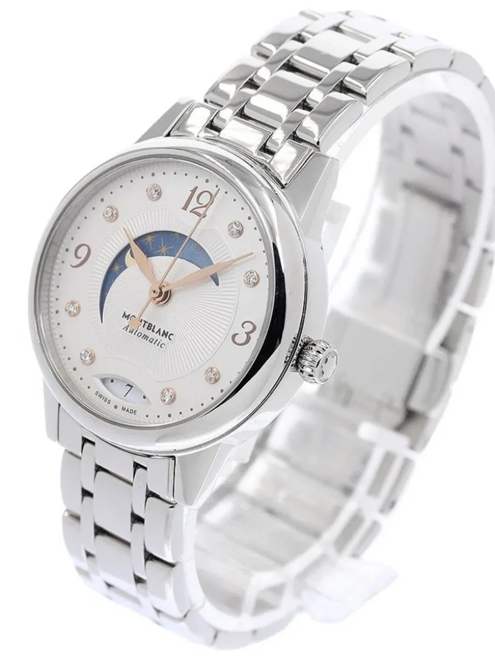 MONTBLANC Boheme Day & Night 119934 8P diamond Automatic Ladies Watch_962523